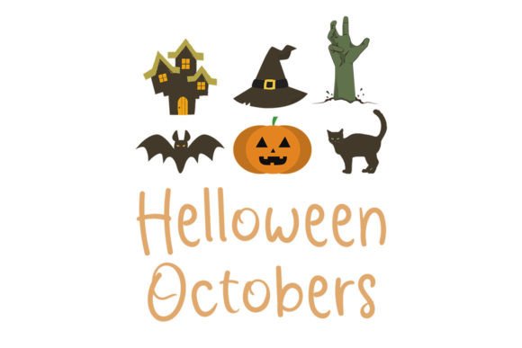Pumpkin Saturday Font Poster 2