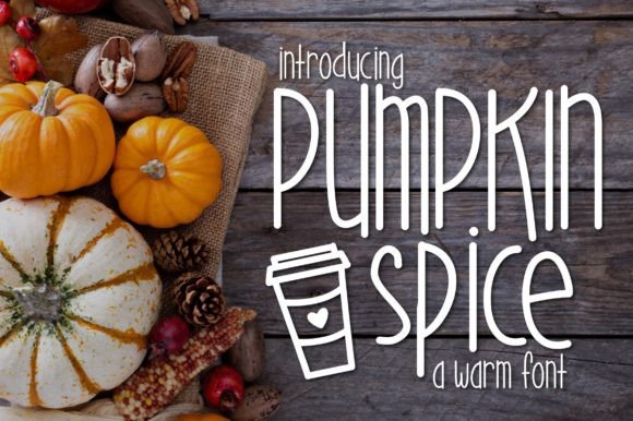 Pumpkin Spice Font