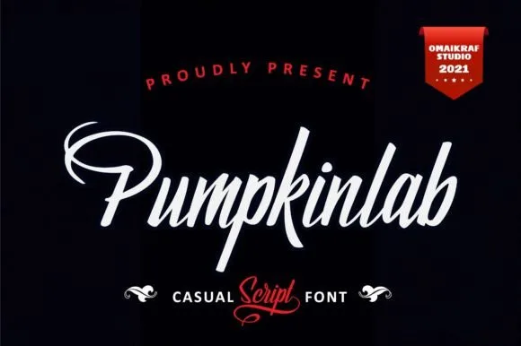 Pumpkinlab Font Poster 1