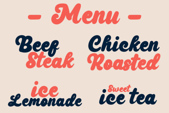 Pure Grapes Font Poster 2