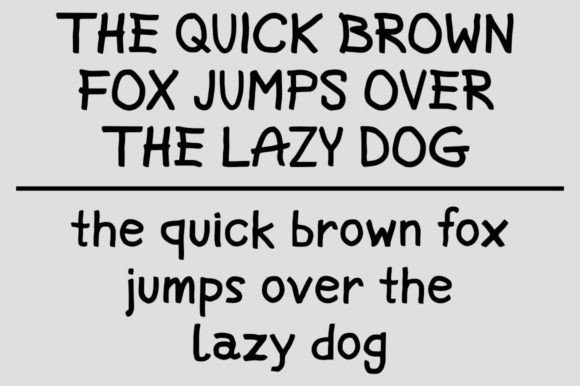 Pure Hand Font Poster 3