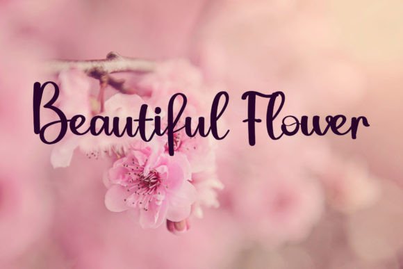 Purple Pastel Font Poster 4
