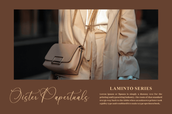 Qarthina Selina Font Poster 6