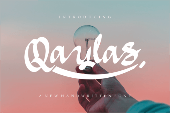 Qaylas Font Poster 1