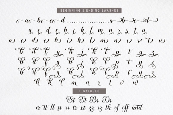 Qellina Font Poster 10