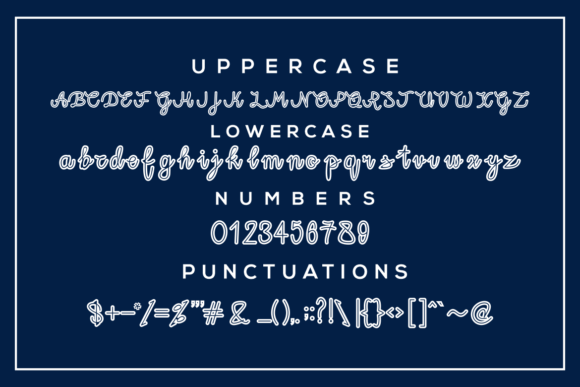 Qenzyduck Font Poster 3