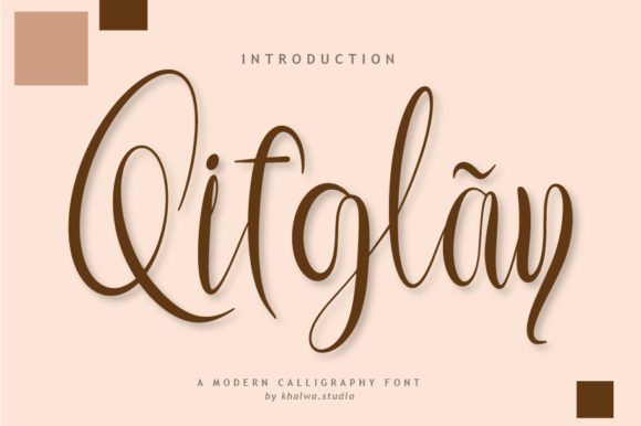 Qifglay Font Poster 1