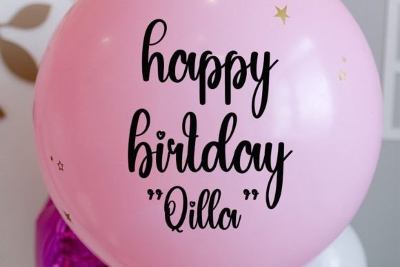 Qilla Font Poster 2