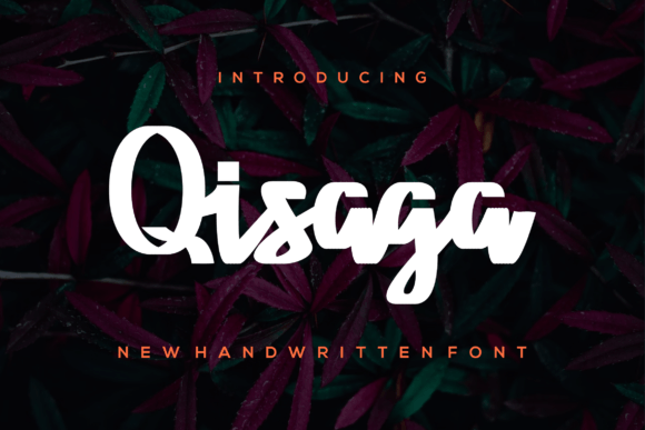 Qisaga Font Poster 1