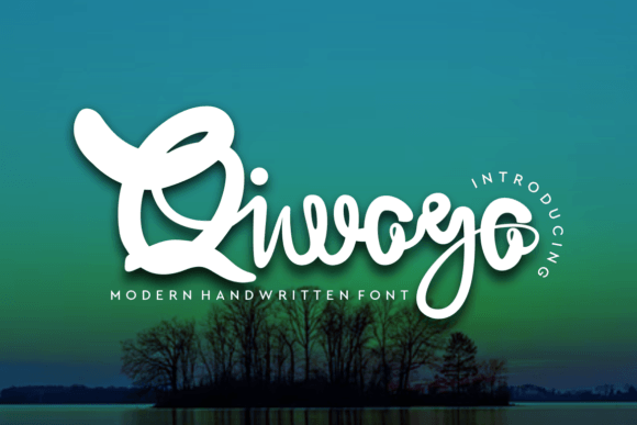 Qiwoyo Font Poster 2