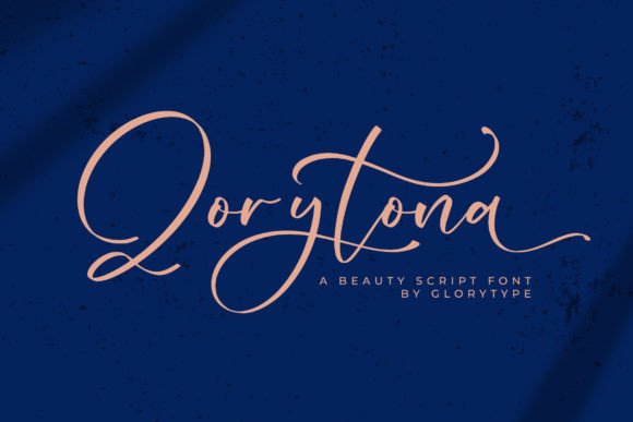 Qorytona Font Poster 1