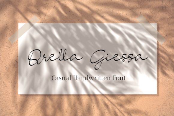 Qrella Giessa Font