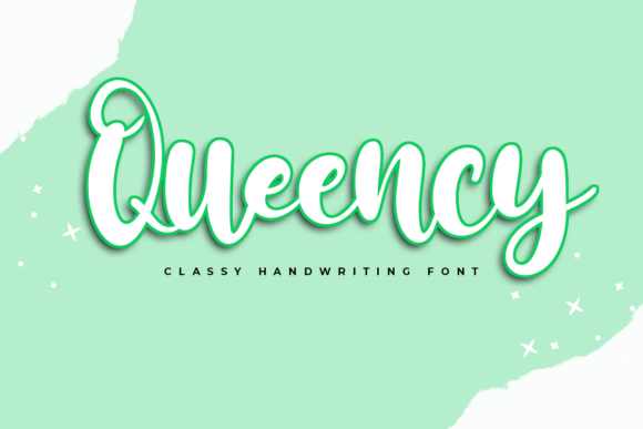 Queency Font Poster 1