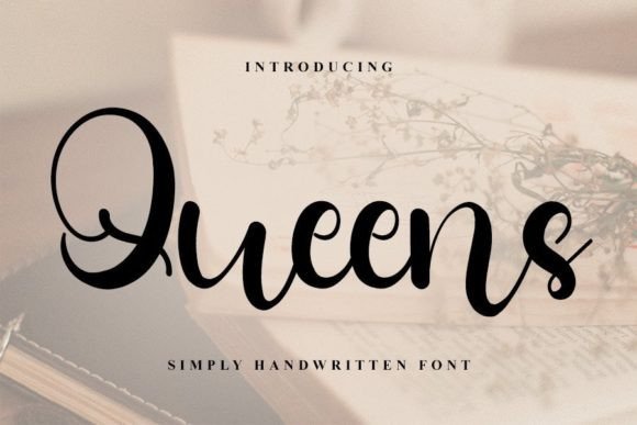 Queens Font Poster 1