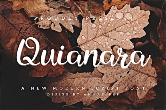 Quianara Font Poster 1