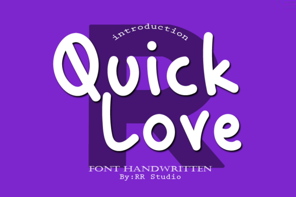 Quick Love Font