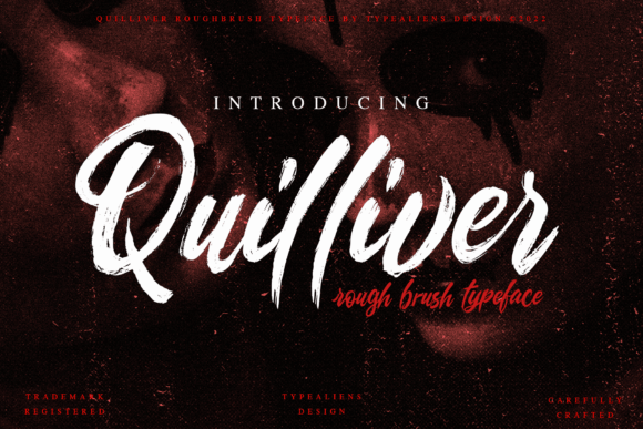 Quilliver Font Poster 1