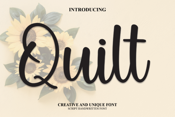 Quilt Font