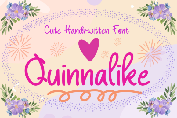 Quinnalike Font Poster 1