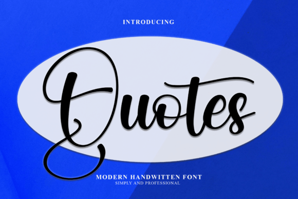 Quotes Font