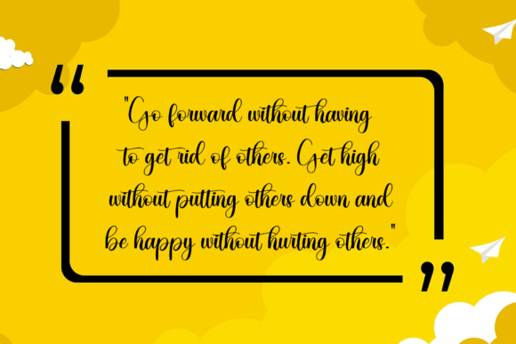 Quotes Font Poster 2