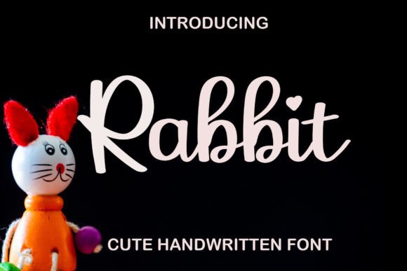 Rabbit Font Poster 1