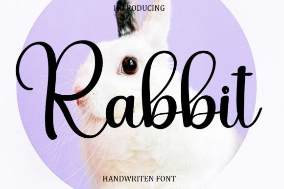 Rabbit Font Poster 1