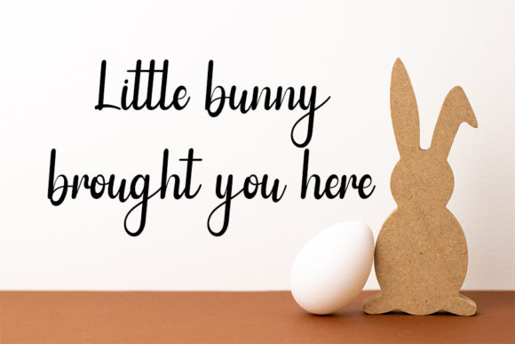 Rabbit Island Font Poster 2