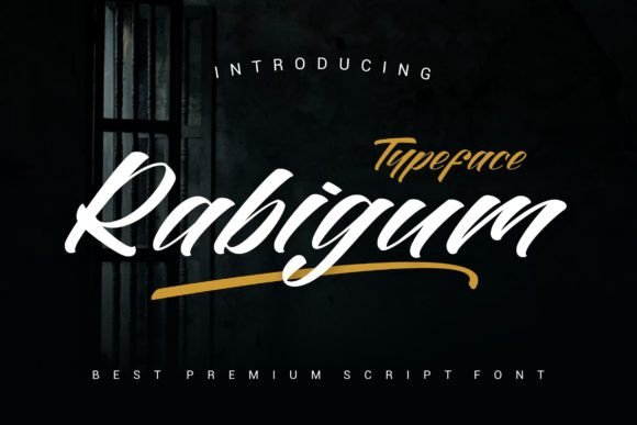 Rabigum Font Poster 1