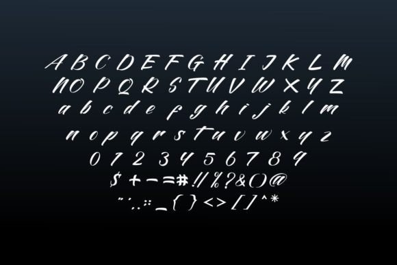 Rabigum Font Poster 5