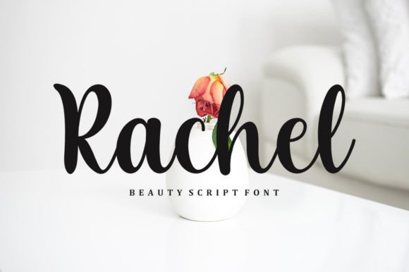 Rachel Font Poster 1