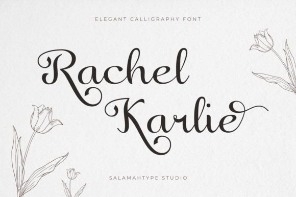 Rachel Karlie Font Poster 1