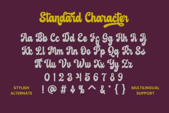 Rachert Font Poster 2