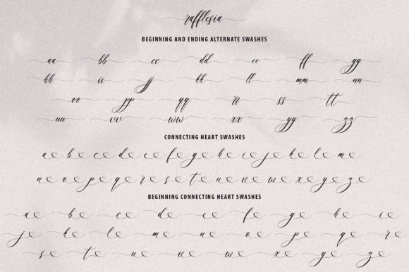 Rafflesia Font Poster 18