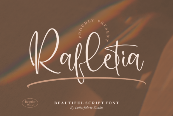 Rafletia Font Poster 1