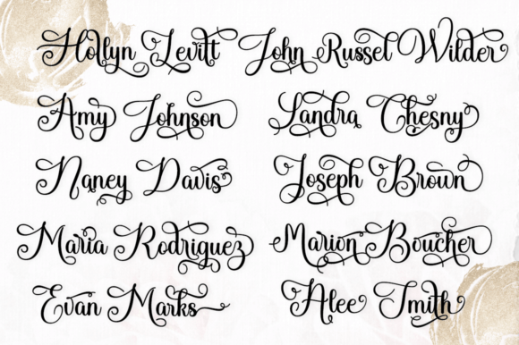 Ragtime Mossa Font Poster 11