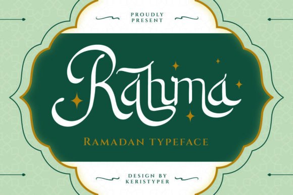Rahma Font Poster 1