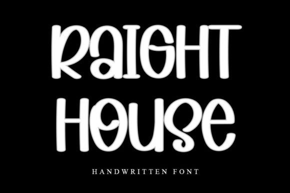 Raight House Font Poster 1