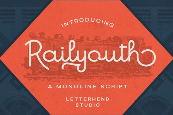 Railyouth Font Poster 1