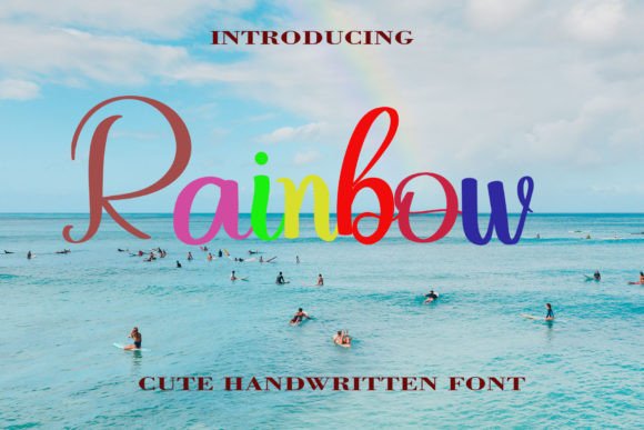 Rainbow Font