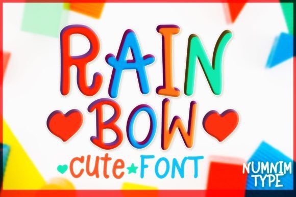 Rainbow Font