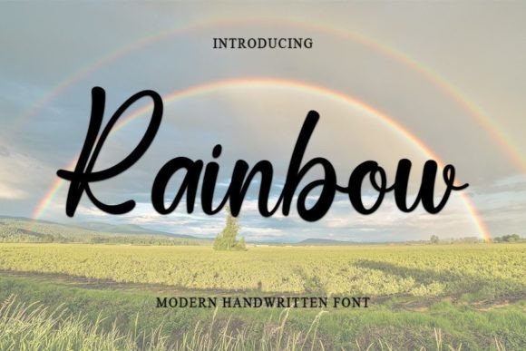 Rainbow Font