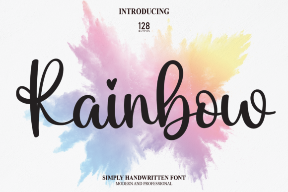 Rainbow Font