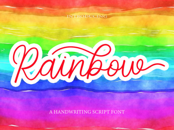 Rainbow Font