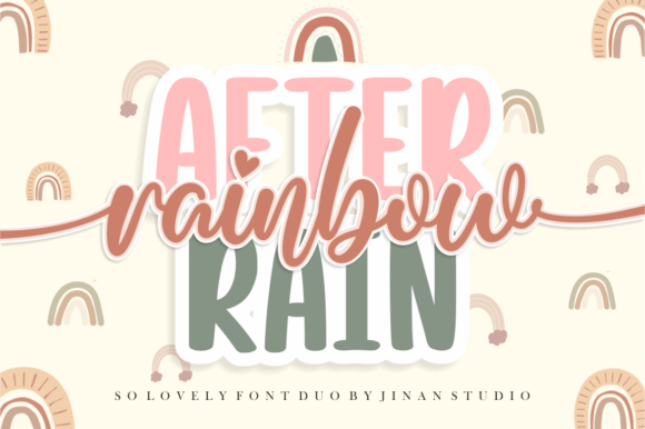 Rainbow After Rain Font