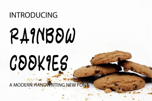 Rainbow Cookies Font