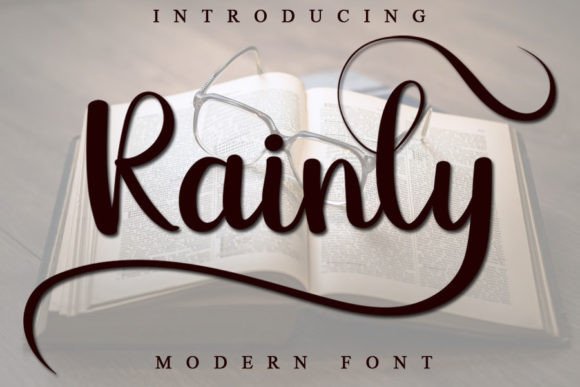 Rainly Font Poster 1
