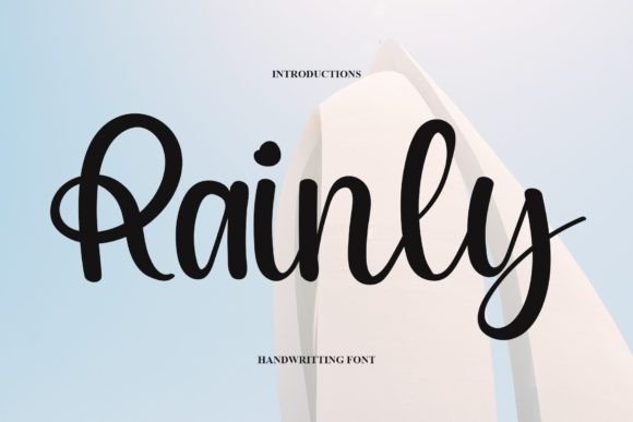 Rainly Font Poster 1