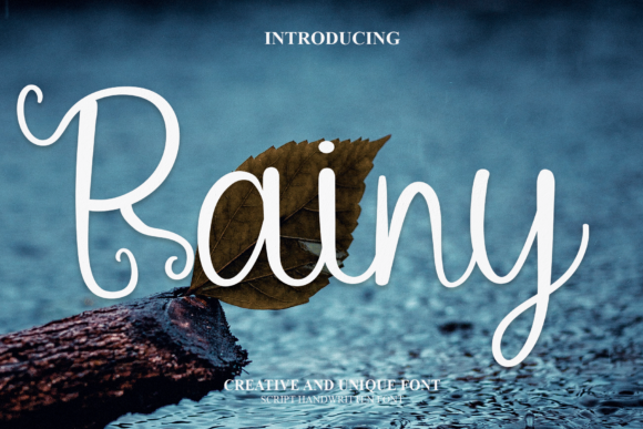 Rainy Font