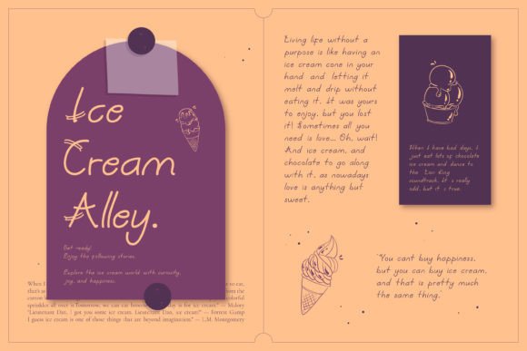 Raisya Font Poster 4